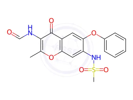 Chemical structure of Iguratimod Impurity 169