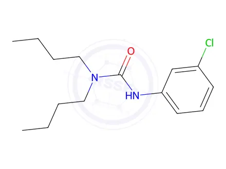 Chemical structure of N,N-Dibutyl-N'-(m-chlorophenyl)urea