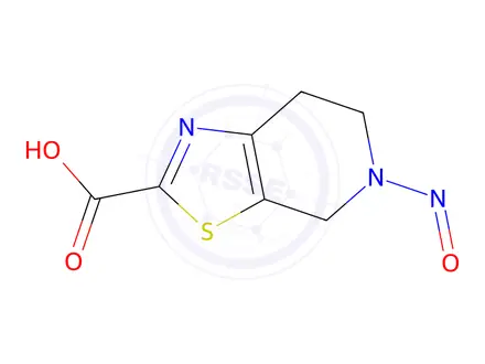 Chemical structure of 5-Nitroso-4,5,6,7-tetrahydrothiazolo[5,4-c]pyridine-2-carboxylic Acid