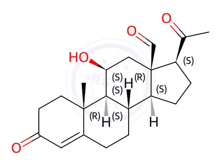 Chemical structure of Aldosterone Impurity 24
