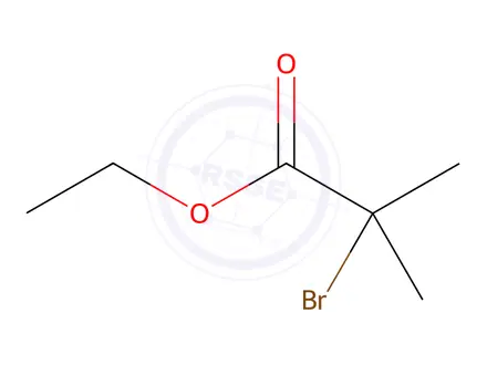 Chemical structure of Ethyl alpha-bromoisobutyrate