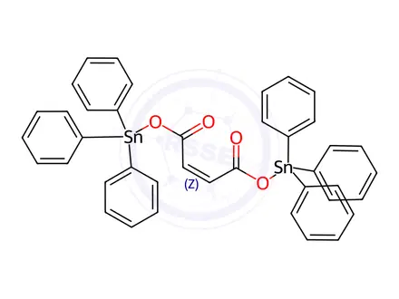 Chemical structure of (Z)-3,6-dioxo-1,1,1,8,8,8-hexaphenyl-2,7-dioxa-1,8-distannaoct-4-ene