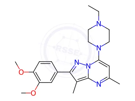 Chemical structure of T-00127-HEV1 Impurity 48