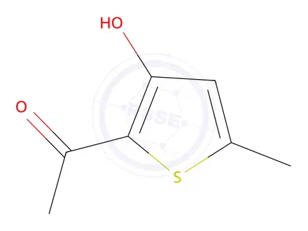 Chemical structure of Ethanone, 1-(3-hydroxy-5-methyl-2-thienyl)-(9CI)