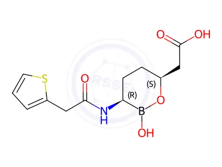 Chemical structure of Vaborbactam
