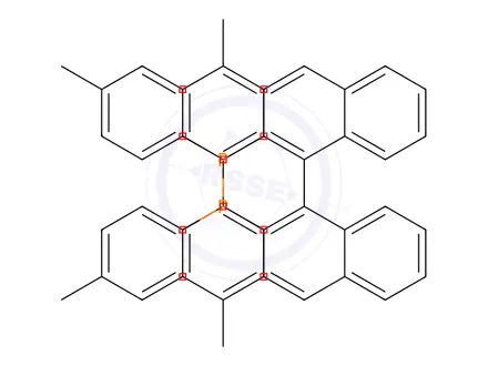 Chemical structure of 2,2'-BIS(DI-P-TOLYLPHOSPHINO)-1,1'-BINAPHTHYL