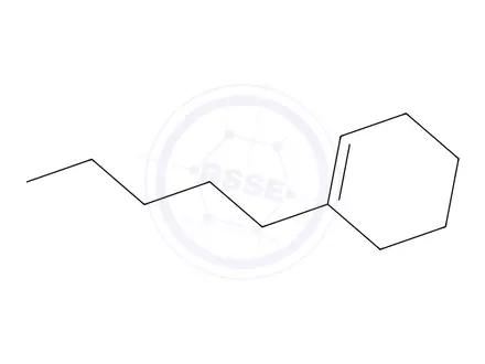 Chemical structure of 1-Pentyl-1-cyclohexene