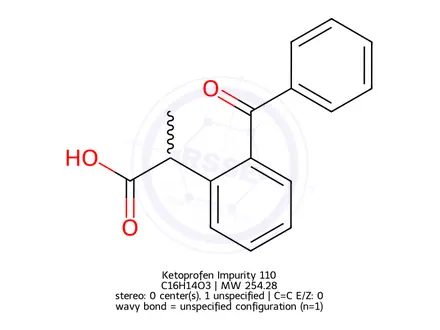 Chemical structure of Ketoprofen Impurity 110