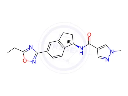 Chemical structure of Aficamten