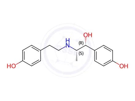 Chemical structure of Ritodrine