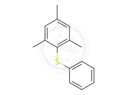 Chemical structure of 2,4,6-TRIMETHYL DIPHENYL SULFIDE