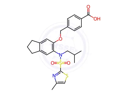 Chemical structure of ONO 8130