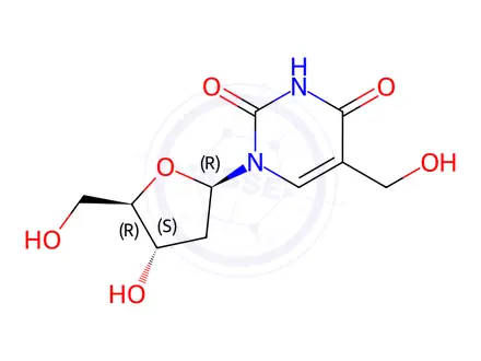 Chemical structure of Telbivudine Impurity 42