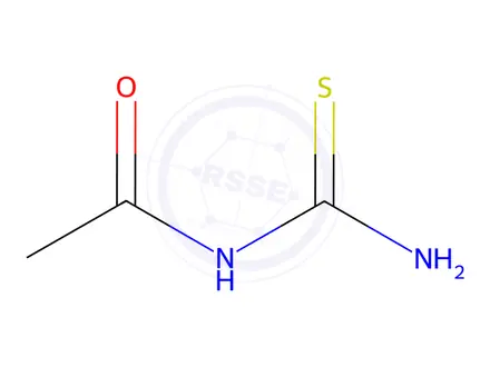 Chemical structure of 1-Acetyl-2-thiourea