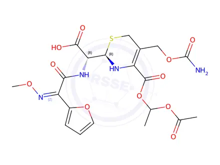 Chemical structure of Cefuroxime Axetil Impurity 11