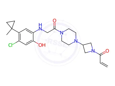 Chemical structure of ARS 853