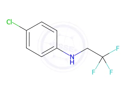 Chemical structure of 4-Chloro-N-(2,2,2-trifluoroethyl)aniline