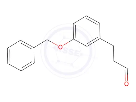 Chemical structure of 3-(3-(Benzyloxy)phenyl)propanal