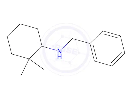 Chemical structure of N-benzyl-2,2-dimethylcyclohexan-1-amine