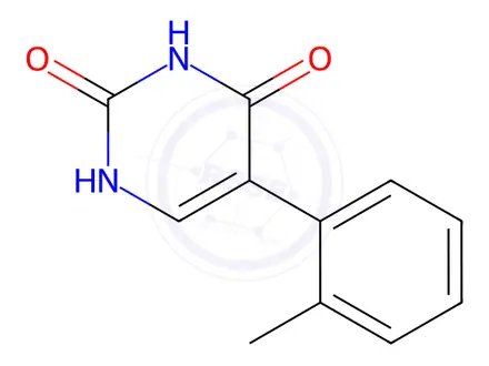 Chemical structure of Uracil Impurity 126