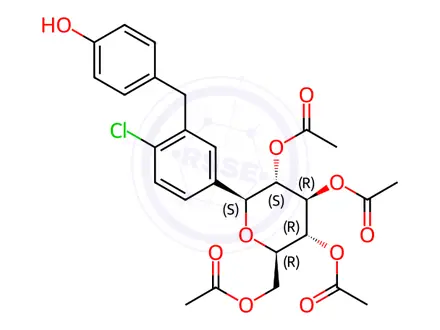 Chemical structure of Dapagliflozin Impurity 621