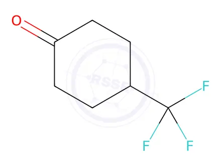 Chemical structure of 4-(Trifluoromethyl)cyclohexanone