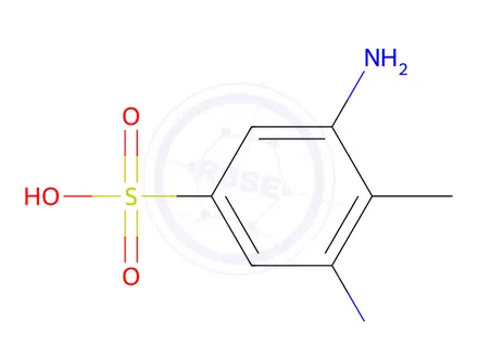 Chemical structure of 3,5-Diamino-4-methylbenzenesulfonic acid