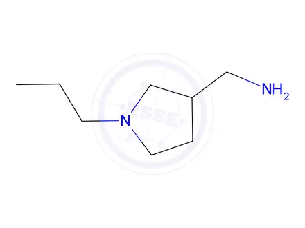 Chemical structure of 1-(1-propylpyrrolidin-3-yl)methanamine