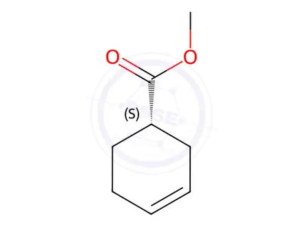 Chemical structure of (S)-Methyl cyclohex-3-enecarboxylate