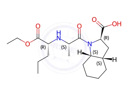 Chemical structure of Perindopril EP Impurity W