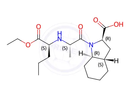 Chemical structure of Perindopril Impurity 29