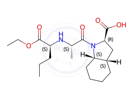 Chemical structure of Perindopril EP Impurity S