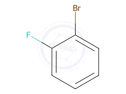 Chemical structure of 2-Bromofluorobenzene