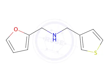 Chemical structure of 1-(Furan-2-yl)-N-(thiophen-3-ylmethyl)methanamine