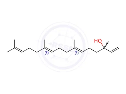 Chemical structure of Geranyl Linalool