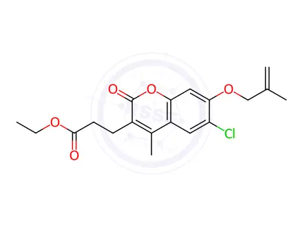 Chemical structure of Cloricromene Impurity 58