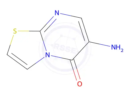 Chemical structure of 6-Amino-5H-[1,3]thiazolo[3,2-a]pyrimidin-5-one hydrochloride