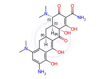 Chemical structure of Tigecycline USP Impurity D