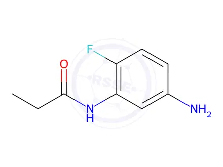 Chemical structure of N-(5-Amino-2-fluorophenyl)propanamide