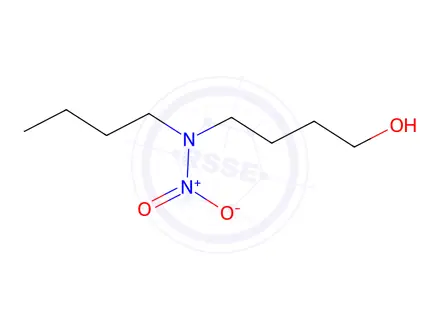 Chemical structure of 4-(Butylnitroamino)-1-butanol