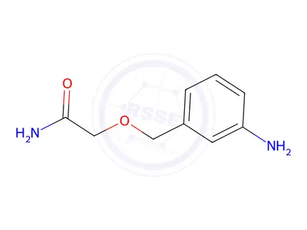 Chemical structure of 2-((3-Aminobenzyl)oxy)acetamide