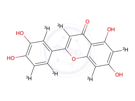 Chemical structure of Luteolin-d6