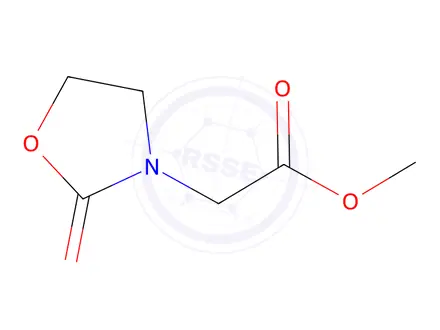 Chemical structure of methyl2-(2-oxooxazolidin-3-yl)acetate