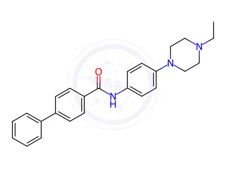Chemical structure of N-(4-(4-Ethylpiperazin-1-yl)phenyl)-[1,1'-biphenyl]-4-carboxamide
