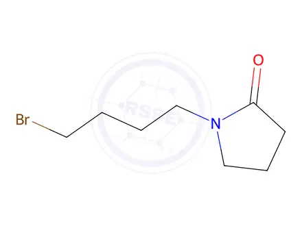 Chemical structure of 1-(4-Bromobutyl)pyrrolidin-2-one