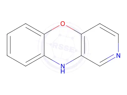 Chemical structure of 10H-Benzo[b]pyrido[3,4-e][1,4]oxazine dihydrochloride