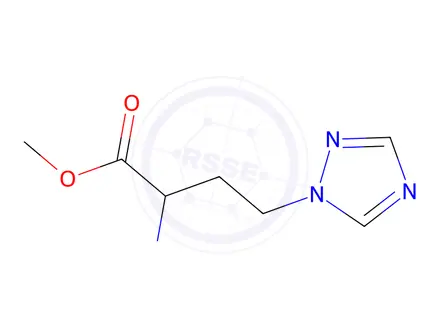 Chemical structure of Methyl 2-(methylamino)-4-(1h-1,2,4-triazol-1-yl)butanoate