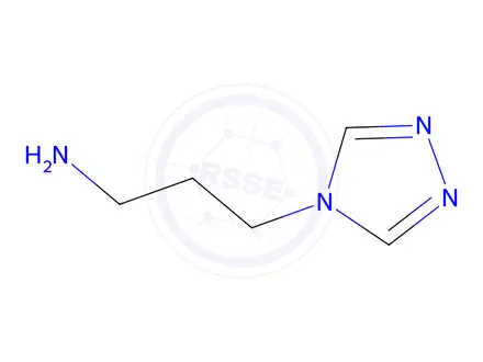 Chemical structure of [3-(4H-1,2,4-triazol-4-yl)propyl]amine dihydrochloride