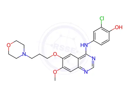Chemical structure of Gefitinib Impurity 151