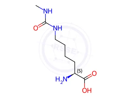 Chemical structure of Arginine Impurity 91